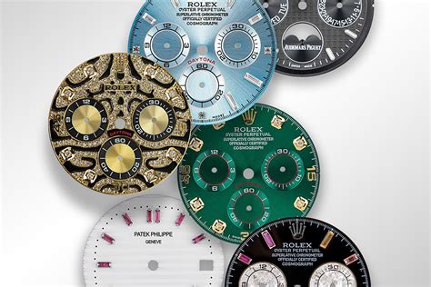 rolex dial change|aftermarket custom rolex dials.